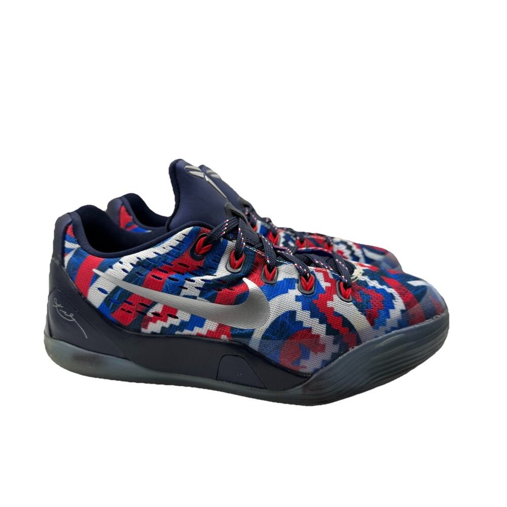Nike Kobe 9 IX Independence Day - Kids Youth Size 4.5 (653593-100) Women’s Sz 6 - Picture 7 of 12